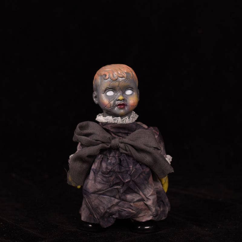 Halloweenské Hračky Legrační Rekvizity Chodící Panenka Ghost Roztomilá Dekorace Světélkující Kreativní Ozdoby Rozvržení Velkoobchod