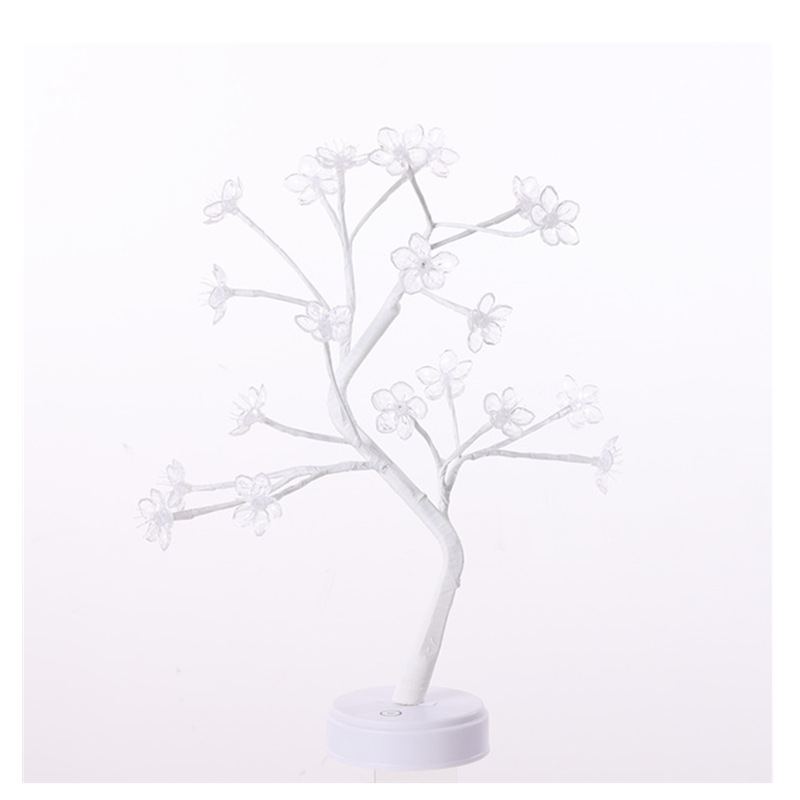 Led Tree Light Kreativní Dárek Hvězdy Sněhová Vločka Lucerna Měděný Drát Světelná Dekorace Noční Světlo
