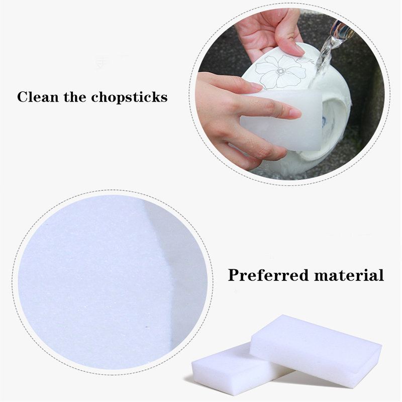 Čisticí Podložky Magic Eraser Houba Melamin Cleaner Koupelnové Utěrky