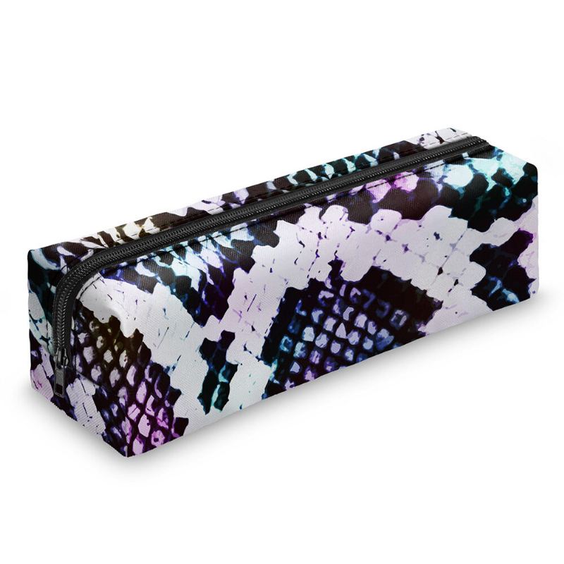 Snakeskin Pencil Case 3d Digitální Tisk Makeup Bag Storage Bag