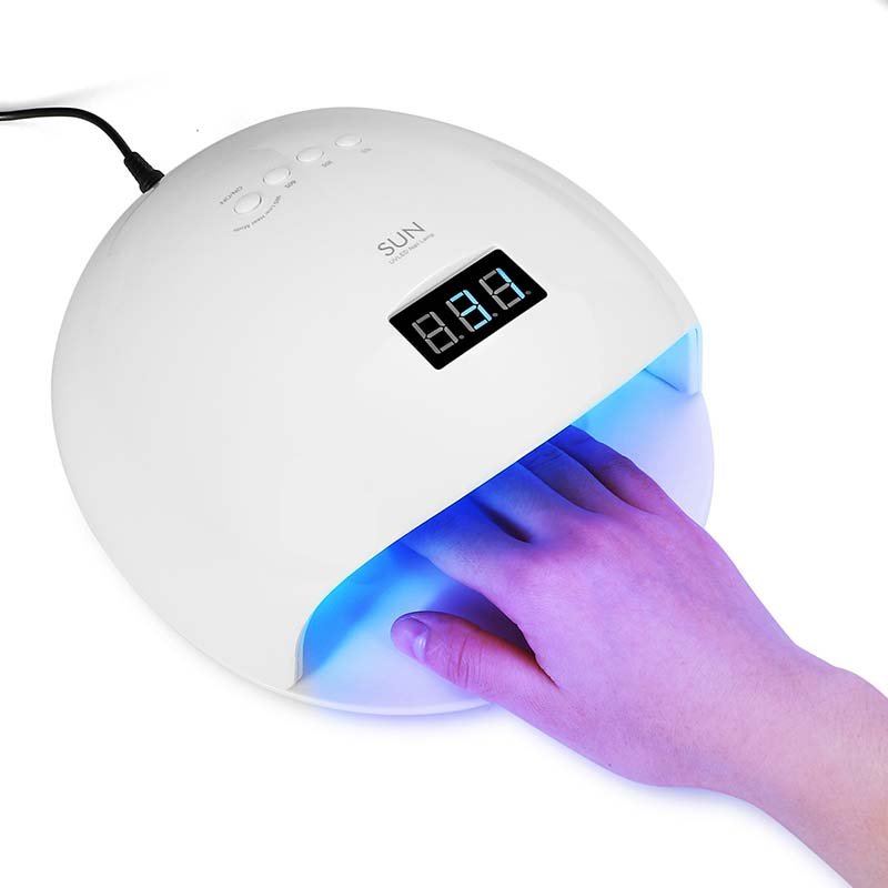 48w Vysoušeč Nehtů Gelová Led Vytvrzovací Lampa Profesionální Sušička Laku Na Nehty Uv Led Na