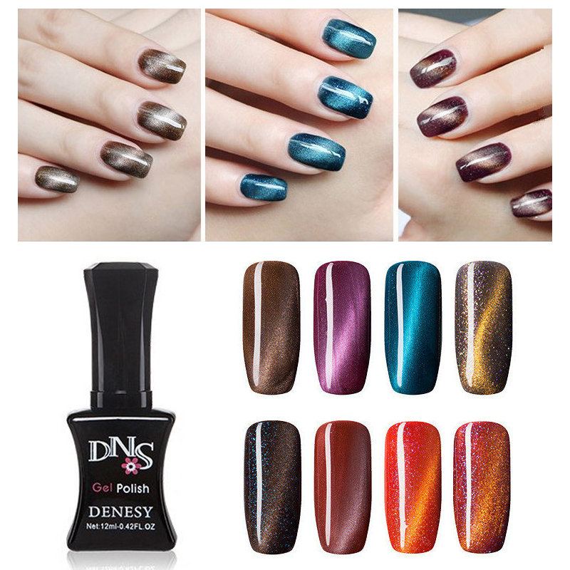 Cat Eye Lak Na Nehty Uv Gel Polish Lak Na S Dlouhou Výdrží 12ml 16 Barev