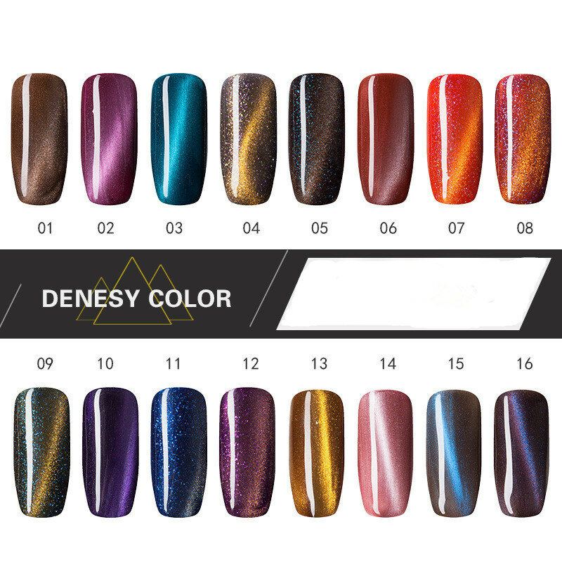 Cat Eye Lak Na Nehty Uv Gel Polish Lak Na S Dlouhou Výdrží 12ml 16 Barev