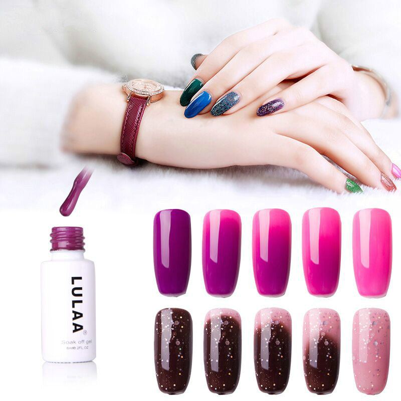 Teplotní Gelový Lak Na Nehty Dlouhotrvající Uv Lak Na Need Uv Led Lamp Nail Beauty