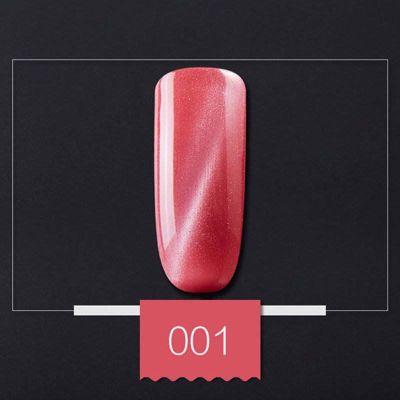 Uv Led Lak Na Nehty Sioux 8ml Cat Eyes Magnetic Effect Gel Polish