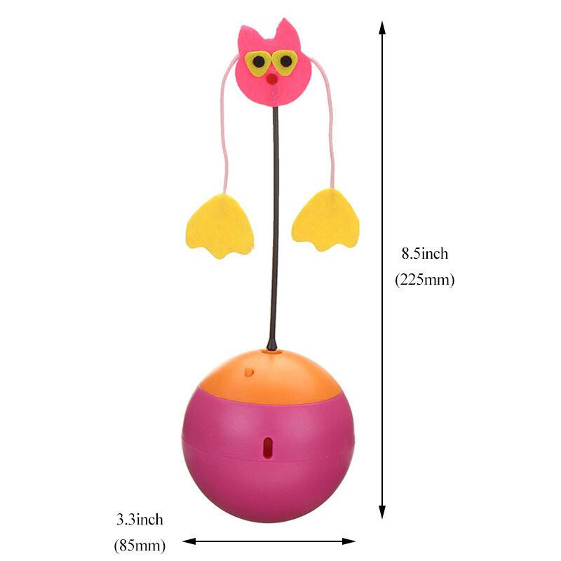 Funny Pet Cat Kitten Play Toy Elektrická Otočná Hračka Pro Kočky Pro Domácí Mazlíčky
