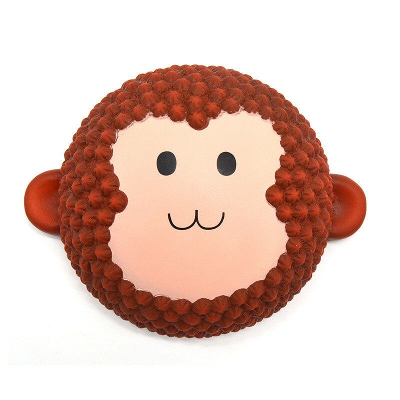 Areedy Squishy Jumbo Monkey Dort 15 cm Vonící Pomalu Rostoucí Originální Balení Kolekce Dárkové Dekorace