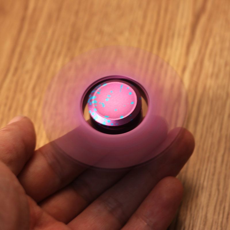 Barevná Kamufláž Fidget Hand Spinner Adhd Autismus Konečky Prstů Prsty Gyro Redukují Stres Hračky