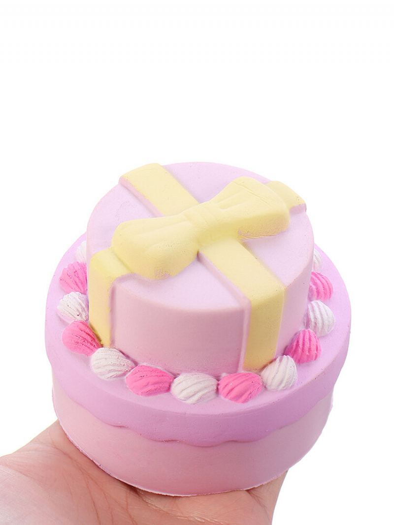 Bow-uzel Double Cake Squishy S Balení Kolekce Dárek