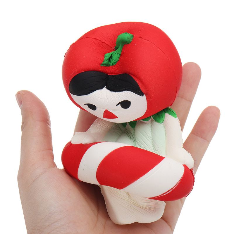 Cherry Girl Squishy Pomalu Rostoucí Měkká Kolekce Dárková Dekorace Hračka S Obalem