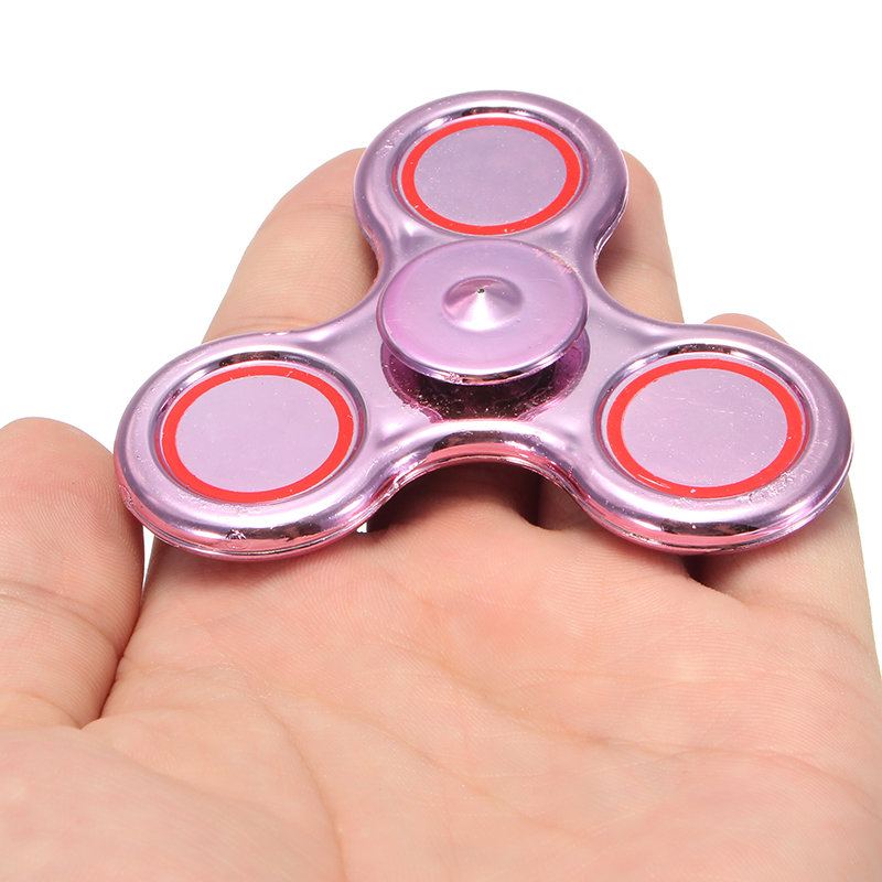 Ecubee Edc Abs Fidget Spinner Zrcadlo Hand Gadget Finger 4 Barvy