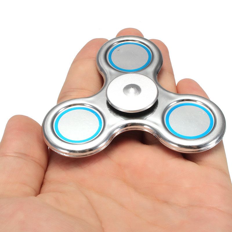 Ecubee Edc Abs Fidget Spinner Zrcadlo Hand Gadget Finger 4 Barvy