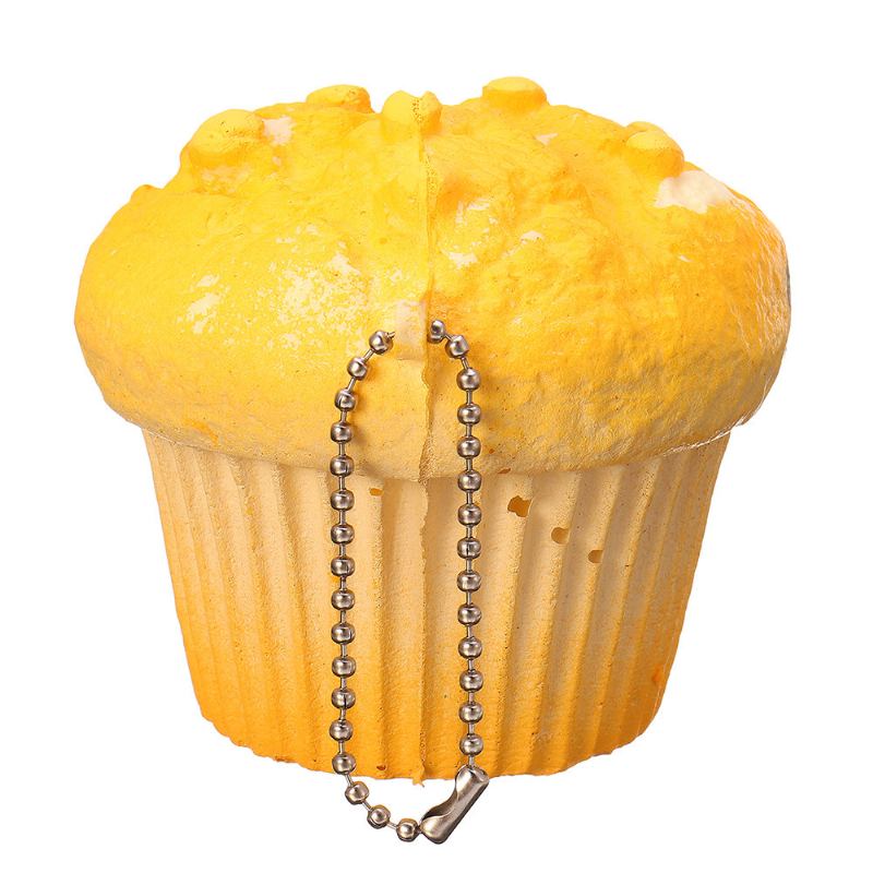 Lazy Egg Cupcake Squishy Hračka Pomalu Rostoucí S Obalem