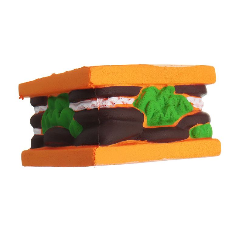 Sandwich Squishy Slow Rising Cartoon Jelly Cake Dárková Kolekce Plyšová Hračka