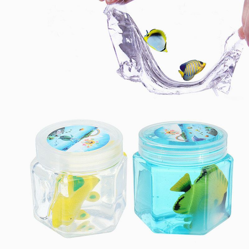 Sea Creatures Crystal Slime Diy Transparentní Slizový Tmel Antistresový