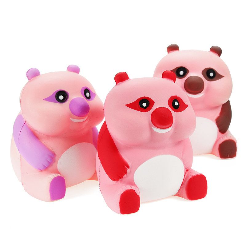 Squishy Bear 10cm Pomalu Rostoucí Zvířata Kreslená Kolekce Dárkový Dekor Měkká Mačkací Hračka