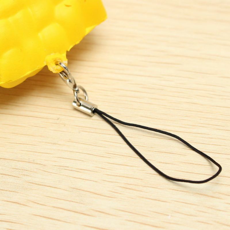 Squishy Hranolky Patato Chips Vonná Hračka Taška Na Telefon S Přívěskem S Jako Dárek
