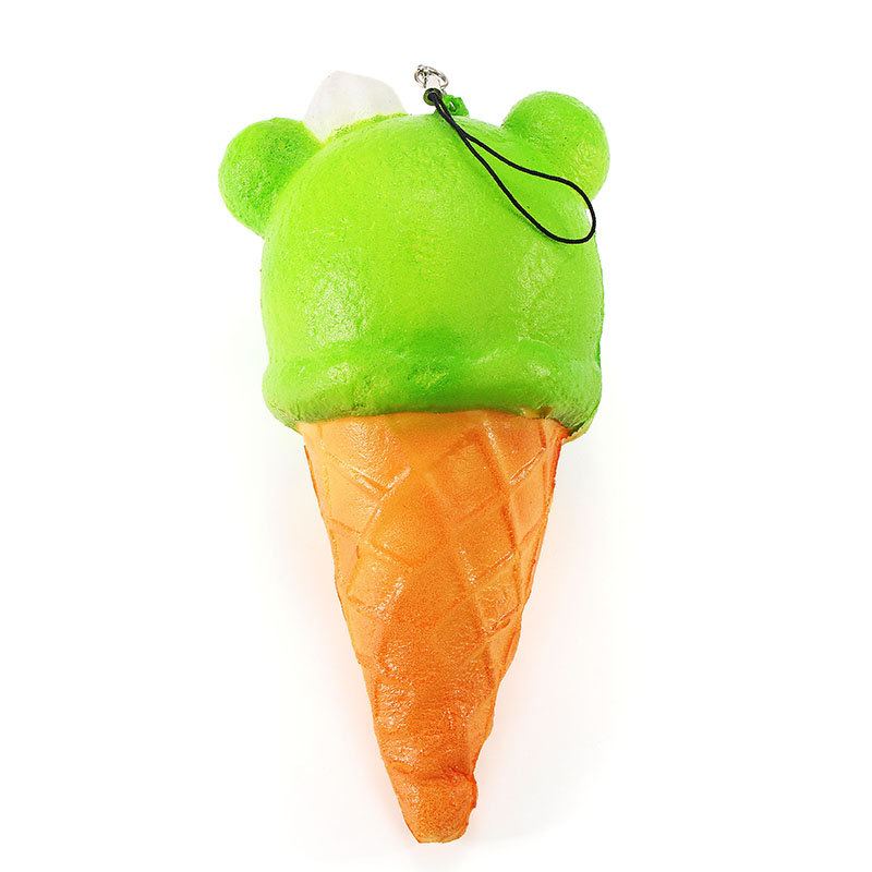 Squishy Ice Cream Bear Měkká Kolekce Slow Rising Dárkový Dekor Squish Squeeze Toy