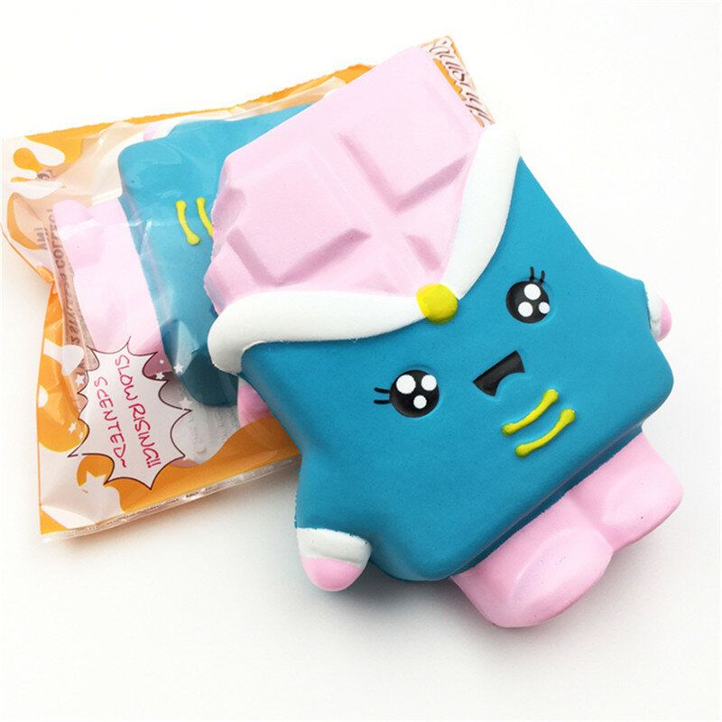 Squishyfun Čokoláda Squishy 13 cm Pomalé Kynutí S Obalem Kolekce Dárkové Dekorace Plyšová Hračka