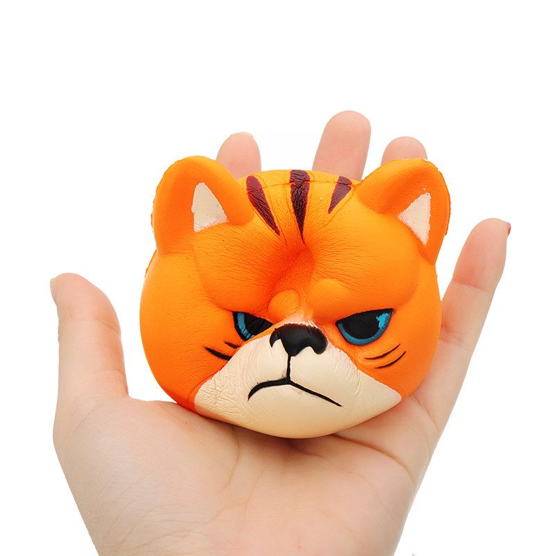 Tiger Squishy Pomalu Rostoucí S Balením Kolekce Dárková Plyšová Hračka
