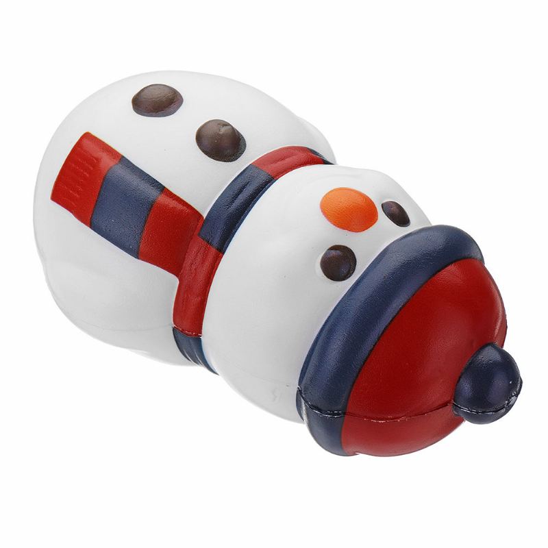 Vánoční Sněhulák Squishy Měkké Pomalu Rostoucí S Balením Kolekce Dárkové Hračky