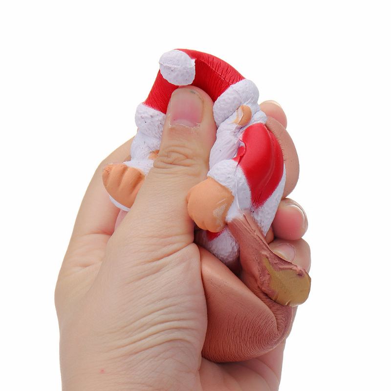 Vánoční Veslování Muž Squishy Měkké Pomalu Rostoucí S Balením Kolekce Dárek