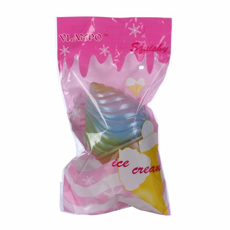 Vlampo Squishy Rainbow Kornout Zmrzliny Pomalu Rostoucí Originální Balení Kolekce Dárkové Dekorace Hračka