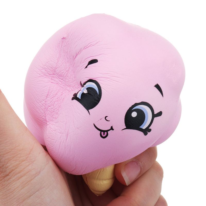 Zmrzlina Squishy Pomalu Rostoucí Ždímací Hračka Stres Cukrová Vata Dárek