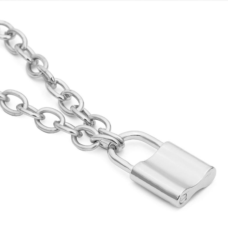 Dámská Skříňka Přívěsek Silný Kabel Řetízek Náhrdelník Svetr Módní Šperky Oblečení Ornament