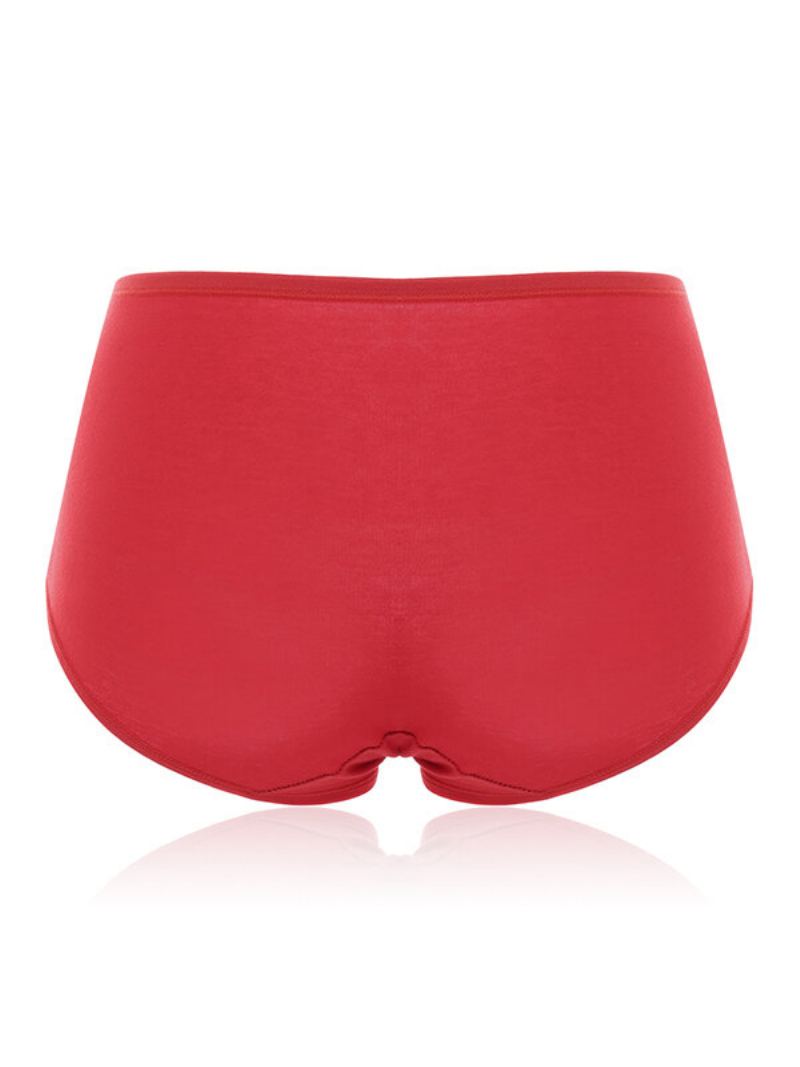 Nadměrná Velikost Bavlněné Kalhotky S Vysokým Pasem Belly Control Hip Lifting