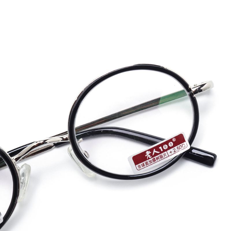 Pánské Dámské Kovový Rám Vision Care Odolné Brýle Na Čtení S Pouzdrem
