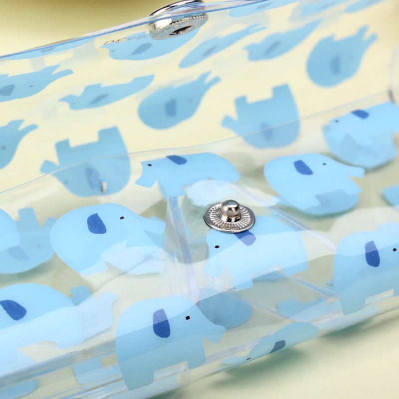 Pvc Cartoon Pet Patten Transparentní Brýle Sluneční Pouzdro Na