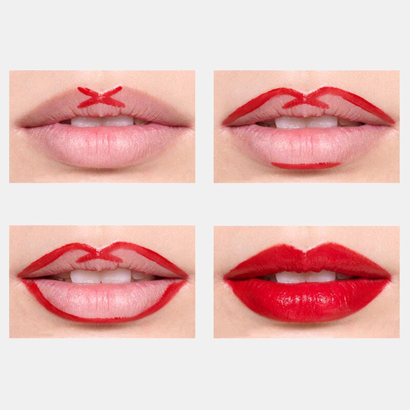 12 Barev Matná Rtěnka Nahá Hydratační Nepřilnavý Kalíšek Neblednoucí Dlouhotrvající Make-up Na Rty