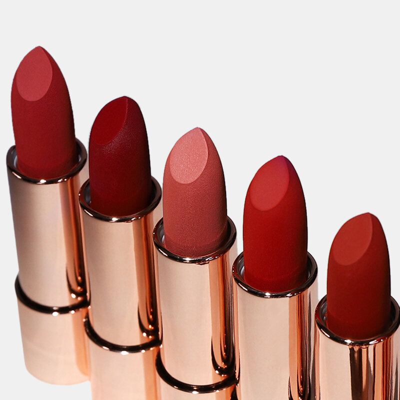 12 Barev Matná Rtěnka Nahá Hydratační Nepřilnavý Kalíšek Neblednoucí Dlouhotrvající Make-up Na Rty