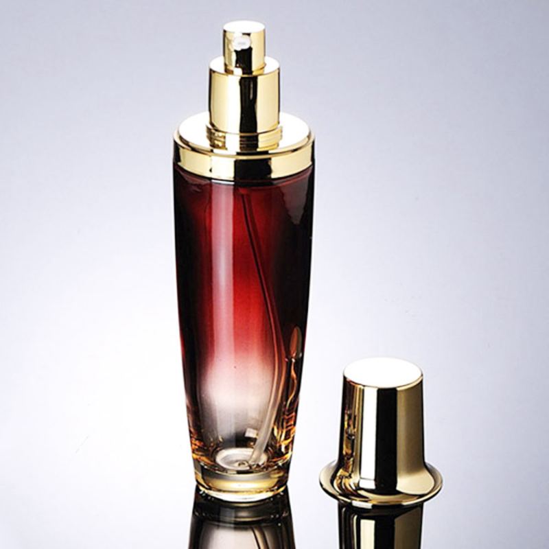 50ml Prázdná Pumpička Lahvička Na Lotion Pro Ženy Malé Plnitelné Skleněné Lahvičky S Rozprašovačem Na Make-up Kosmetické Základové Krémové Mléko Esenciální Olej