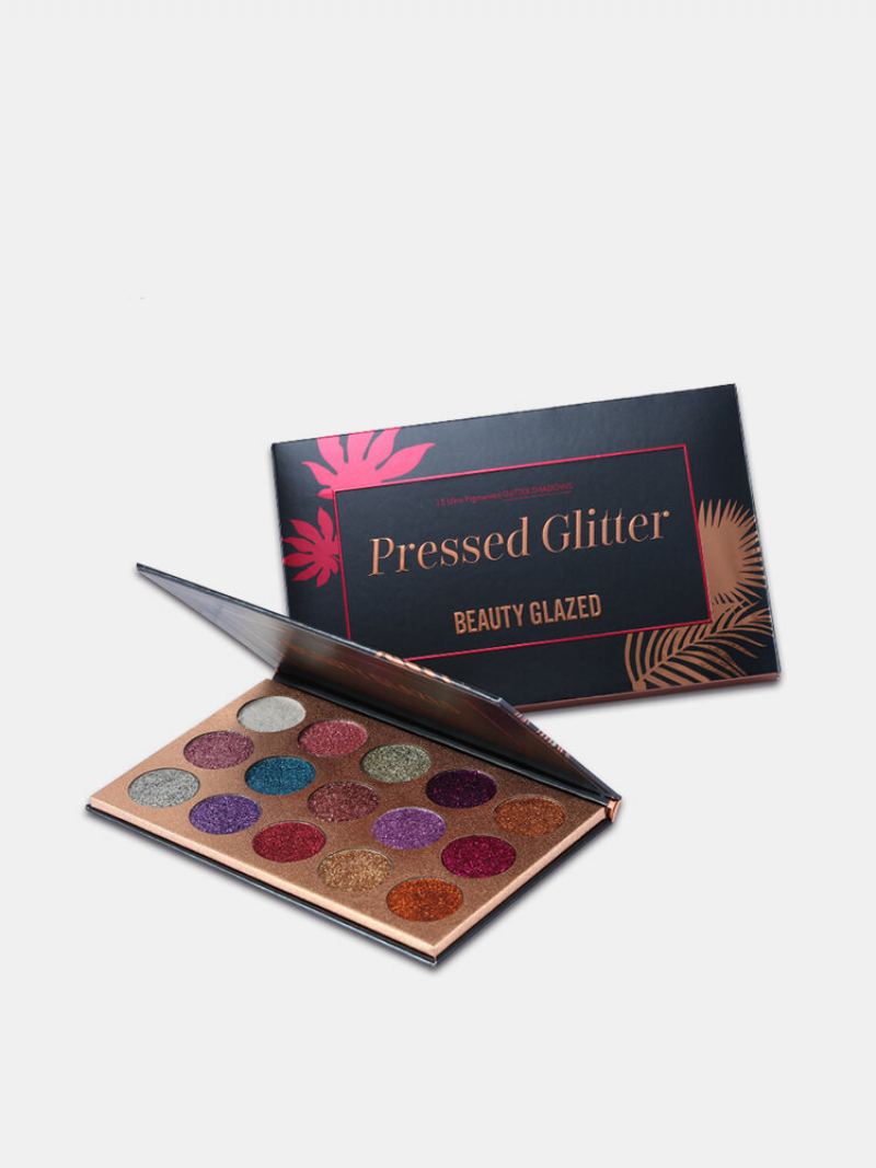 Beauty Glazed Colorful Shimmer Eyeshadow Palette Dlouhotrvající Přírodní Make-up Očních Stínů
