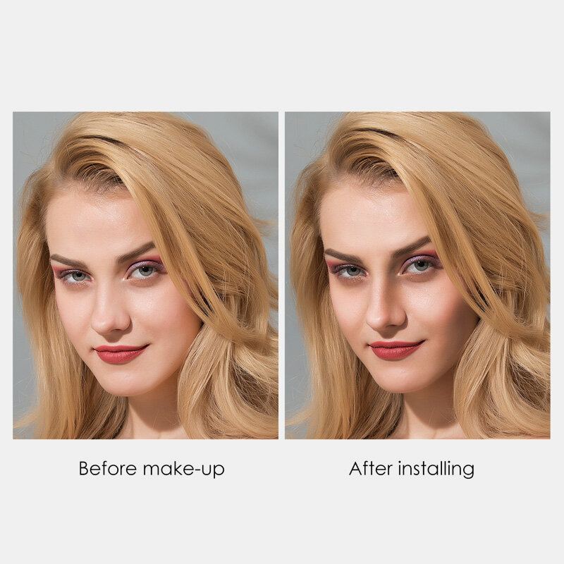 Dvoubarevná Zvýrazňovač Paleta Shadow Nose Pudrový Make-up Na Obličej