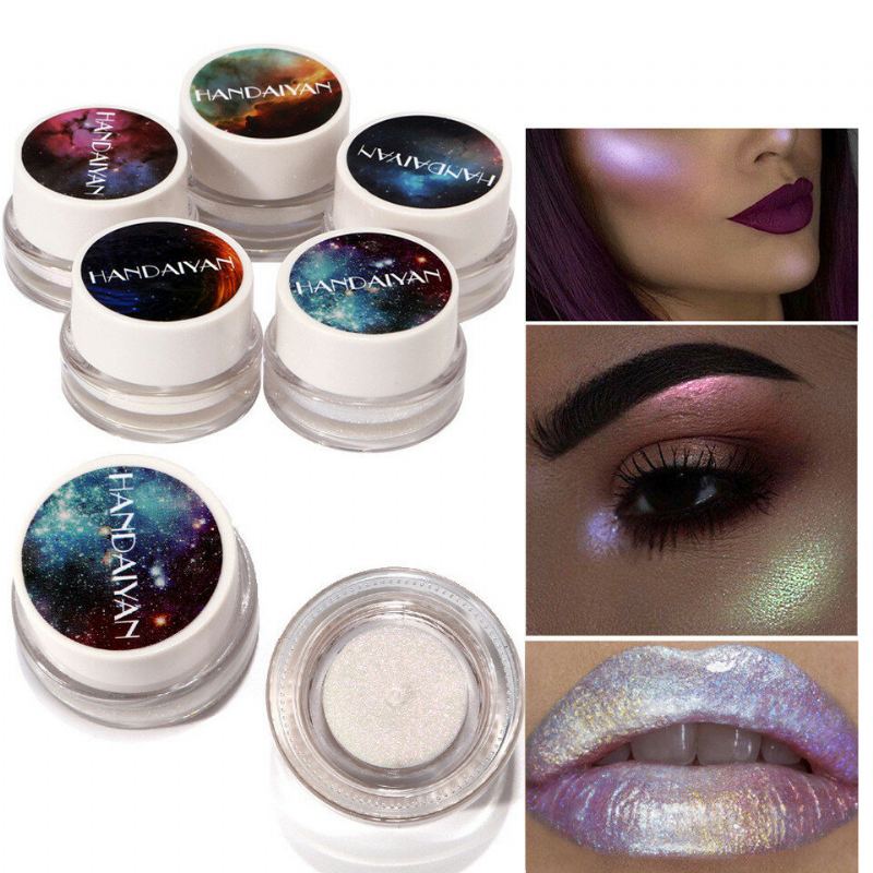 Handaiyan Shimmer Highlighters Cream Brighten Contour Base Bronzery Zvýraznění Obličeje Makeup Colorful