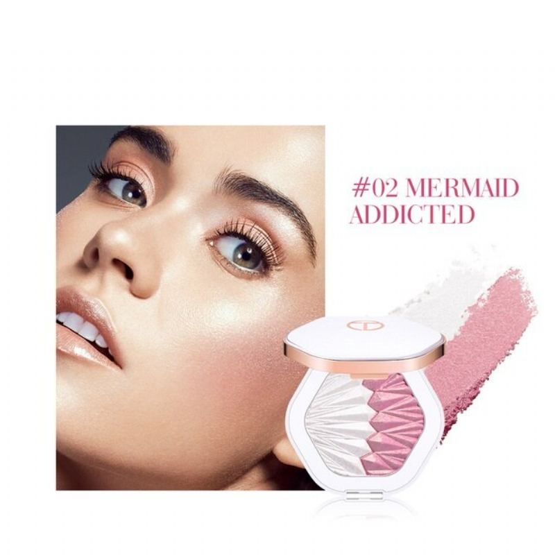 Highlight Honey Powder Diamond Dvoubarevná Multifunkční Paletka Stínů S Vysokým Leskem