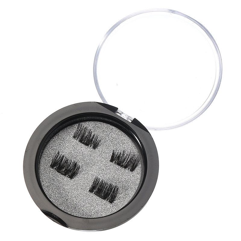 Magnetické Oční Řasy Opakovaně Použitelné Ultratenké Černé Tlustší 3d Make-up Umělých Řas S Magnetem