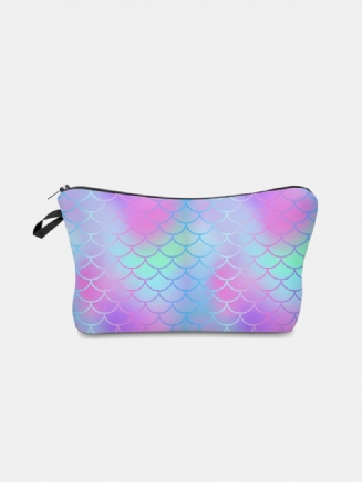 Multifunkční Přenosná Taška Na Make-up Fish Scale Women Travel Wash Storage Bag
