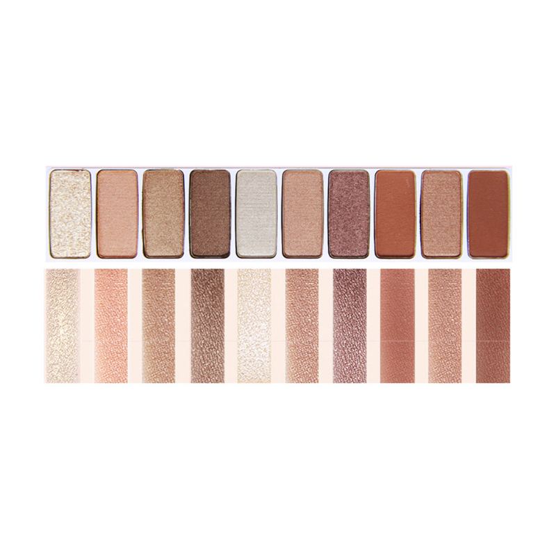 Novo Desetibarevná Paleta Očních Stínů Dlouhotrvající Oční Stíny Sada Pro Dívky Eye Makeup Beauty