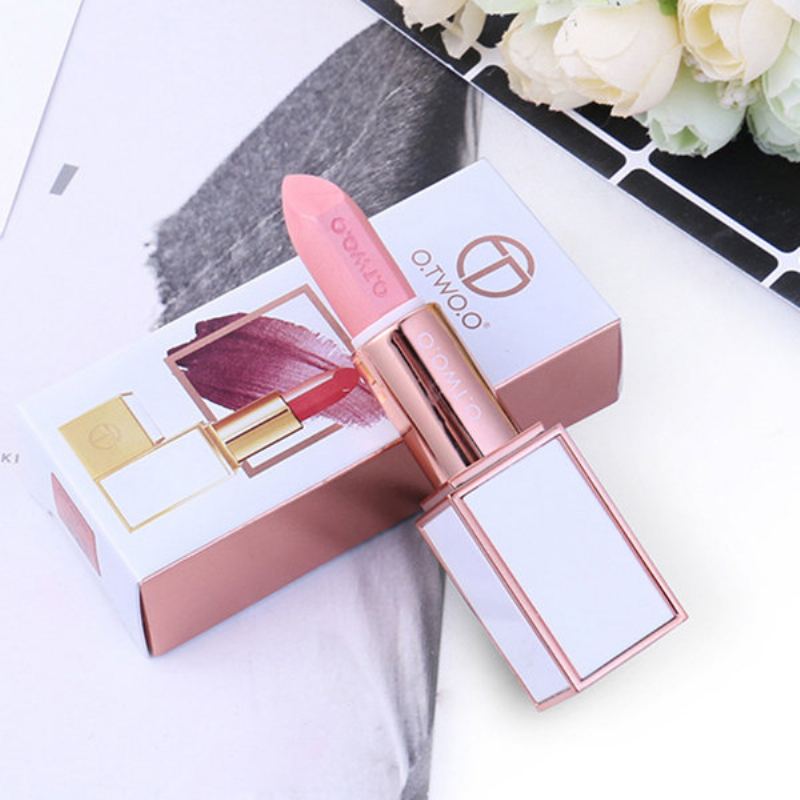 O.two.o Matte Lipstick Makeup Sametový Lesk Na Rty Dlouhotrvající Voděodolná Tyčinka Na Rty Lip Beauty Comestic