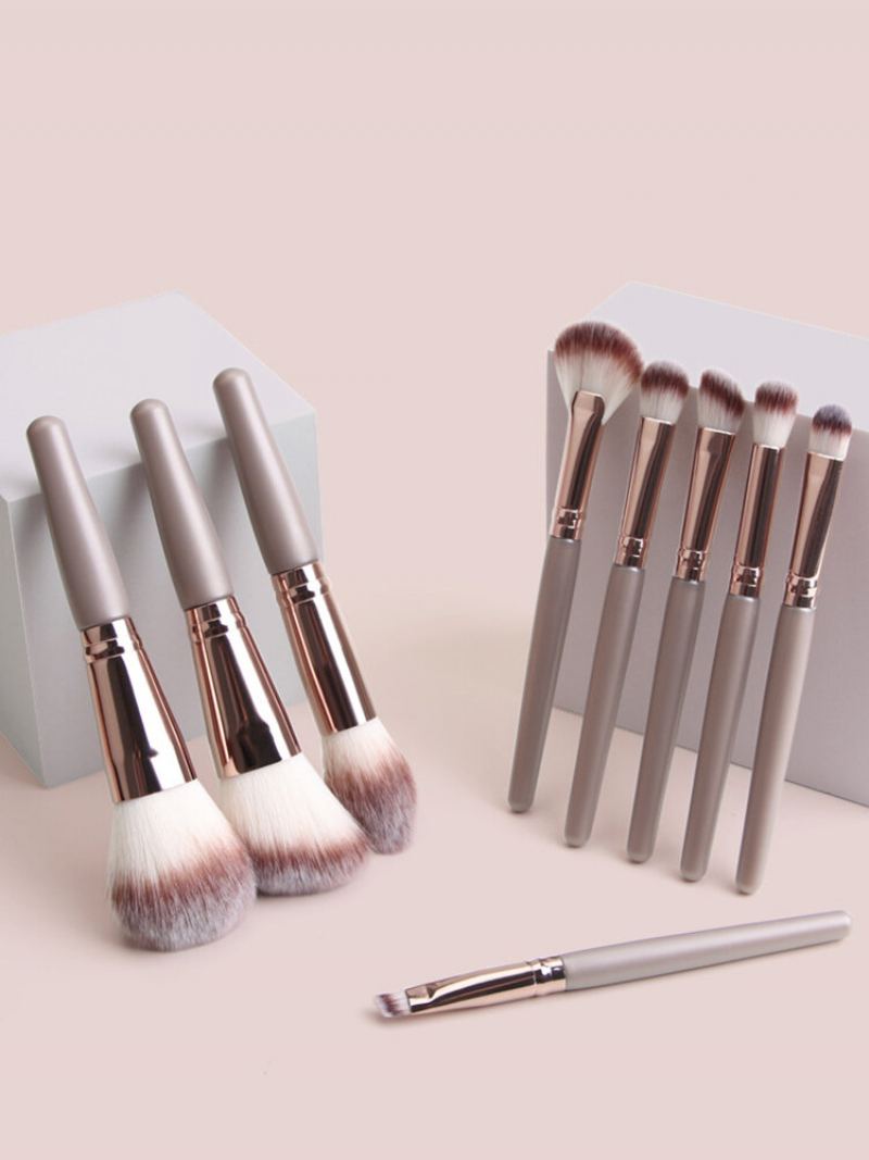 Sada 9 Ks Štětců Na Make-up Začátečníci S Korektorem Na Tváření Očních Stínů Nástroje Na Se Štětcem