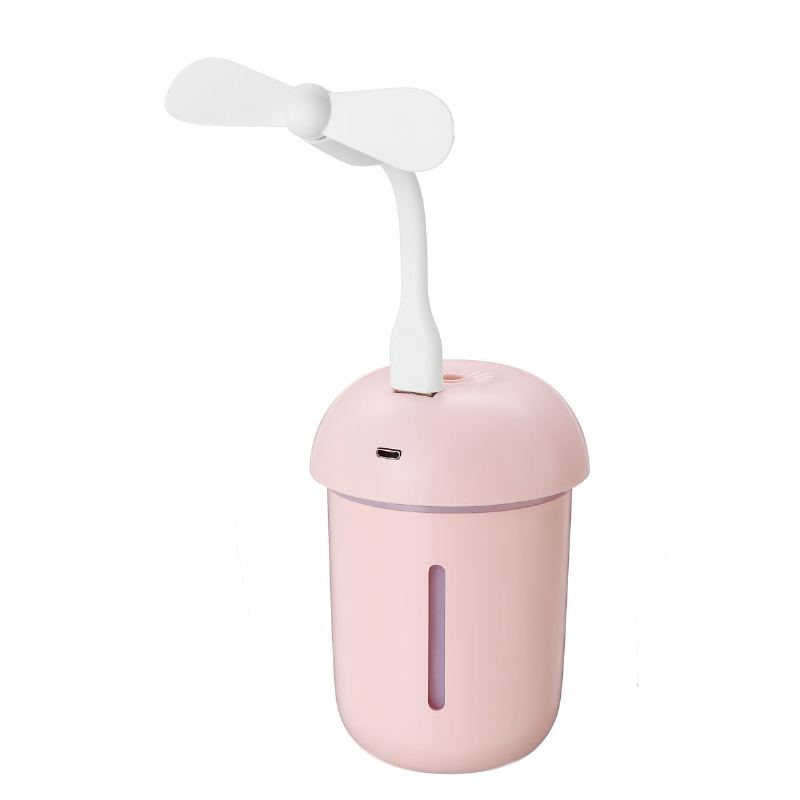 Dc 5v 2w Usb Zvlhčovač Vzduchu 200ml Čištění Vodoměr Chladič Ventilátor Houba Noční Světlo