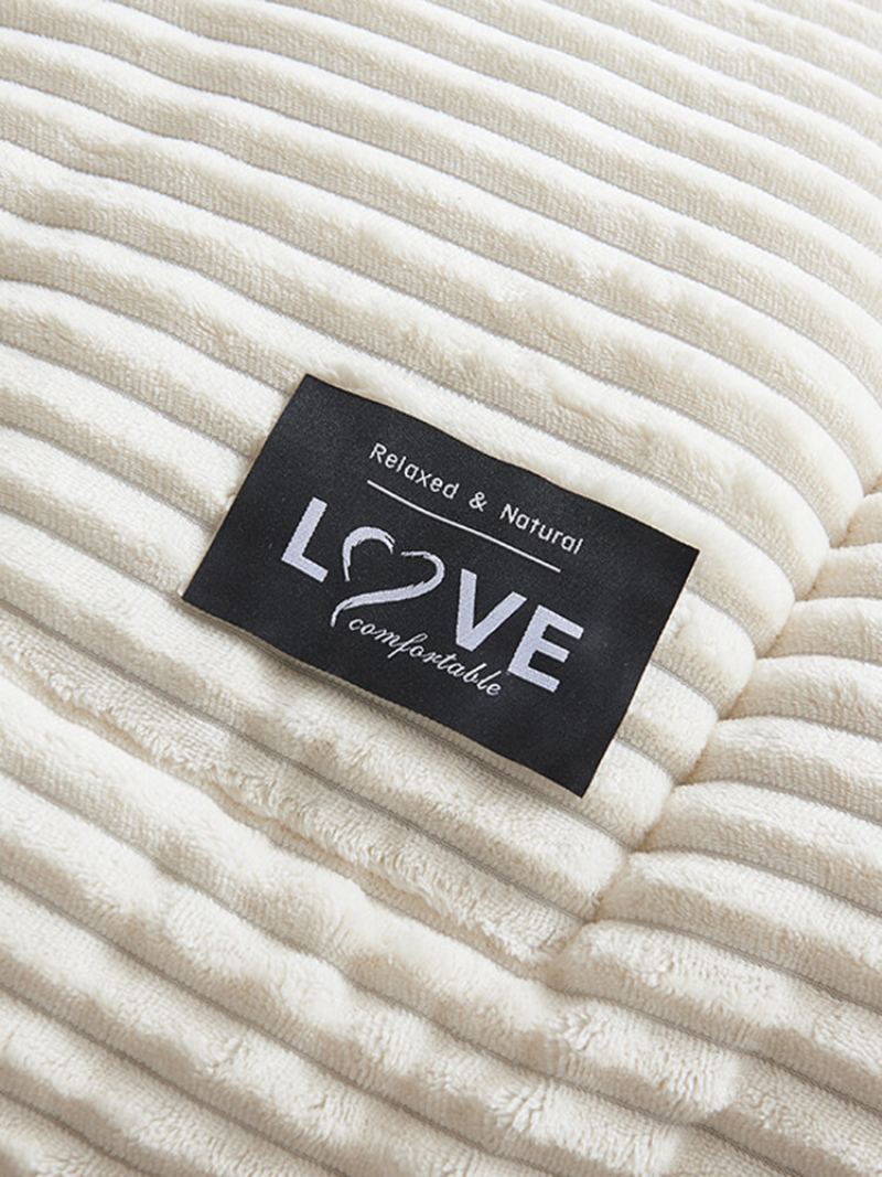 1ks Oboustranná Bílá Přikrývka Coral Fleece Povlečení Winter Thick Crystal Plus Velvet Quilt