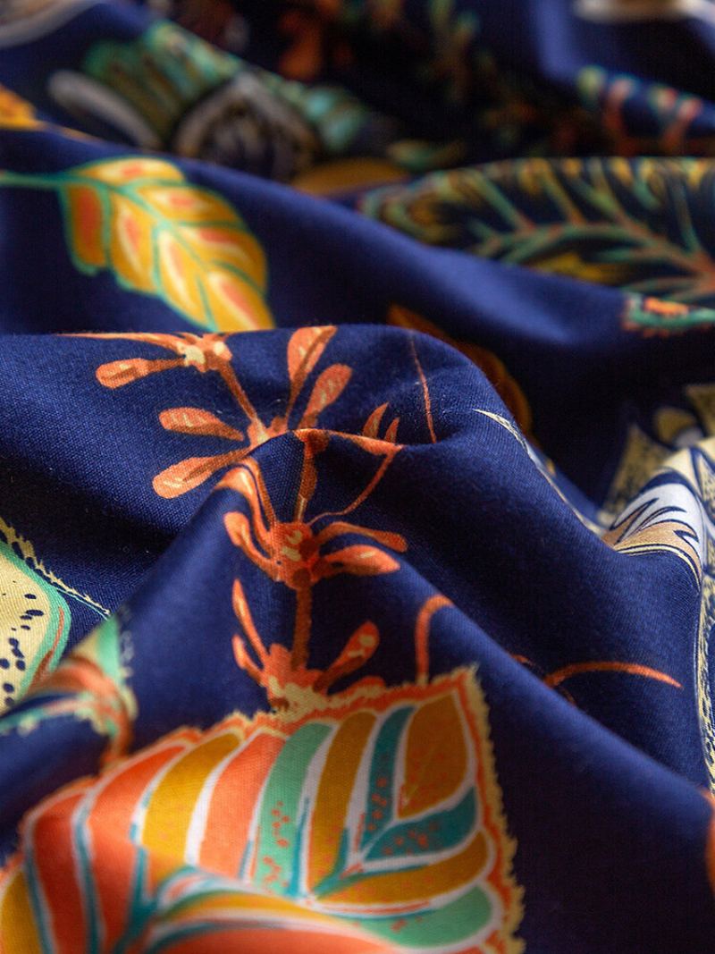 2/3 Ks Bohemian Floral Overlay Print Pohodlná Sada Povlečení Povlak Na Polštář Twin King