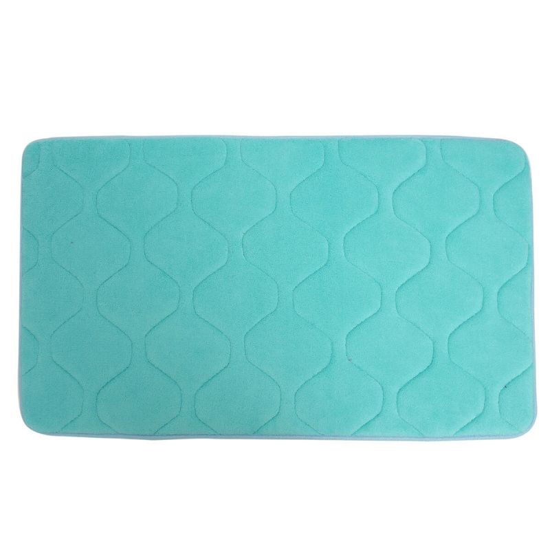 80x50cm Absorpční Protiskluzový Koberec S Paměťovou Pěnou Coral Velvet Chronic Rebound Podložka