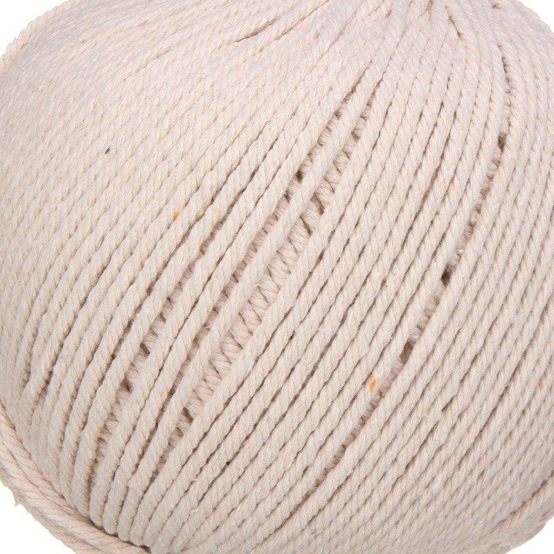 Bavlněná Kroucená Šňůra Ručně Vyráběné Jutové Provazy Home Decor Crafts 5mm/100m