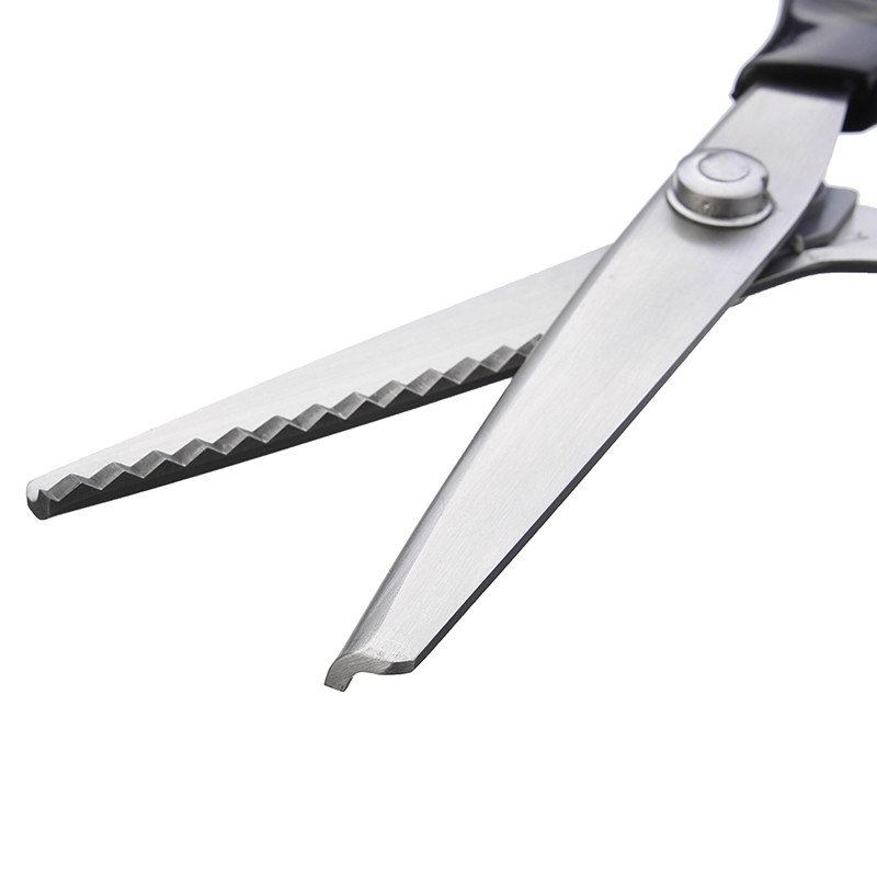 Nerezové Nůžky Pinking Šití Craft Čalounění Tailor Tool